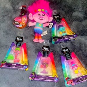 Trolls Movie Lot of 6 All NWT Dreamworks